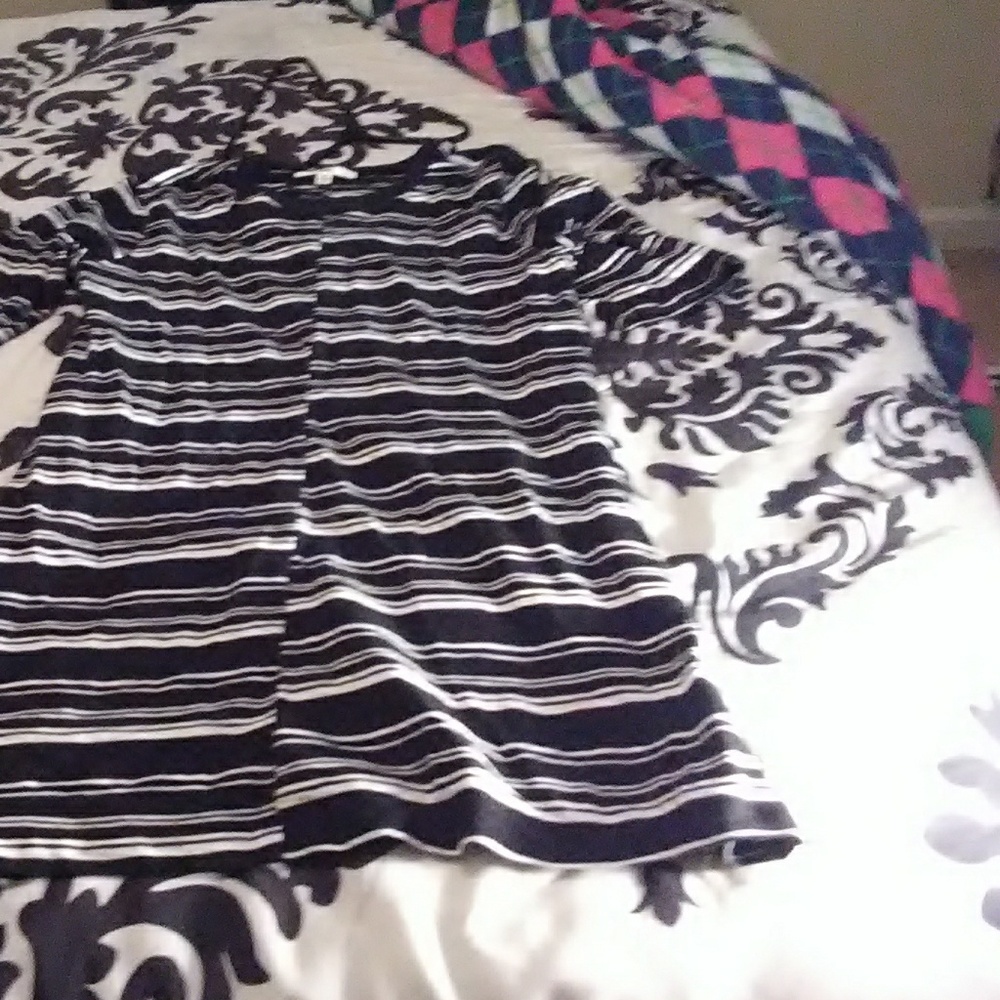Black and white Vans dress